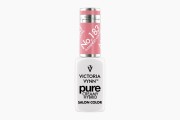 Victoria Vynn lakier hybrydowy pure creamy hybrid "Flamingo Coctail 183" 8 ml. Odcień ciepłego różu inspirowany flamingiem. Kremowy lakier hybrydowy o doskonałym kryciu i trwałości. Posiada właściwości samopoziomujące. Bezzapachowy.
