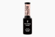 Victoria Vynn lakier hybrydowy gel polish "Cashmire Beige 018" 8 ml. Beż w odcieniu szlachetnego kaszmiru będzie idealnym wyborem do wykonania trendowej stylizacji nude. Lakier hybrydowy o wysokiej trwałości charakteryzuje się doskonałą przyczepnością.