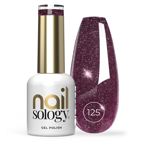 Clavier lakier hybrydowy Nailsology End Pink 125 8ml. Lakier hybrydowy w szklanej butelce wraz z pomalowanym wzornikiem.