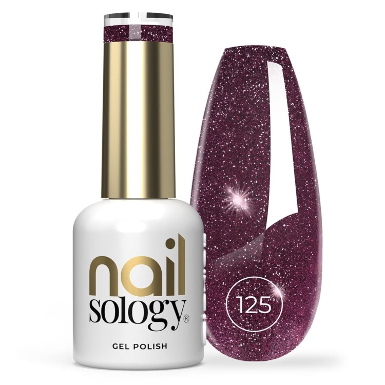 Clavier lakier hybrydowy Nailsology End Pink 125 8ml. Lakier hybrydowy w szklanej butelce wraz z pomalowanym wzornikiem.