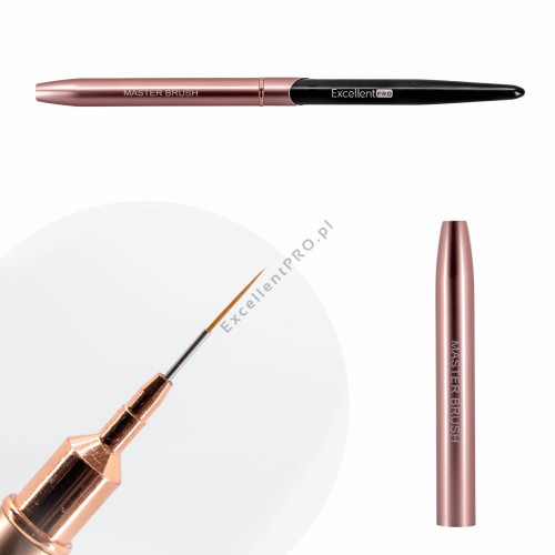 Pędzel do zdobień 11 mm Excellent Pro - Hurtownia SylaNails.jpeg