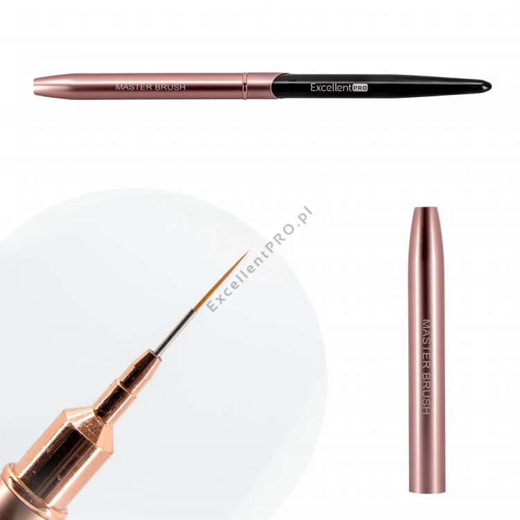 Pędzel do zdobień 11 mm Excellent Pro - Hurtownia SylaNails.jpeg